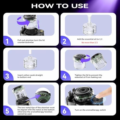 Revolutionary 5-in-1 Retractable Car Charger with Aromatherapy and Starlight Projection – 69 W Fast USB-C Charger for i Phone 16/15/14/13/12 and Android Devices, Dual Charging Ports, Stress-Relieving Air Freshener, and Tangle-Free Design for Enhanced Driving Comfort