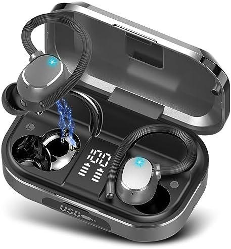 Ultra-Durable Wireless Bluetooth Earbuds with 120-Hour Playtime, Immersive Hi-Fi Stereo Sound, Deep Bass, and HD Microphone – Waterproof IP7, Dual LED Battery Indicator, Quick USB-C Charging for Sports and Active Lifestyles – Enhanced Compatibility for Seamless Connectivity