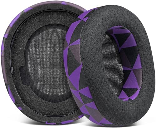 Ultimate Comfort Upgrade: SOULWIT High-Density Mesh Replacement Earpads for Steelseries Arctis Nova Pro Wireless Headphones – Enhanced Noise Isolation Foam Cushions for Immersive Sound Quality – Sleek Black Design