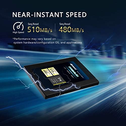 Transform Your Tech with INLAND Platinum 1 TB SATA III SSD – Ultra-Fast 2.5″ Solid State Drive Featuring Advanced TLC 3 D NAND for Superior Performance and Reliability, Ideal for Gamers and Creatives