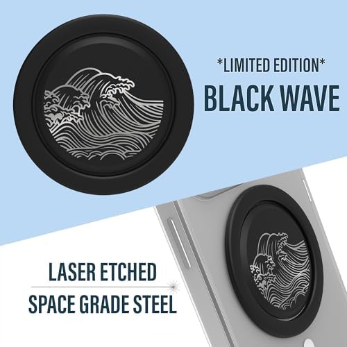 Revolutionize Your Smartphone Interaction with Tango Ultra Thin Grip for Mag Safe – Limited Edition BEE | One-Handed Access, Expansive 10 x Versatility, Space-Grade Steel Durability, Seamless Wireless Charging, and Built-In Kickstand for Ultimate Convenience and Style