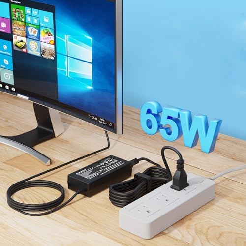 Universal 19 V AC Power Adapter for Asus Monitors – Reliable Charger for TUF Gaming, VG245, VG278, VX248, MX239 Models – Durable, Portable, and Efficient Power Supply for 22″ to 27″ Displays with Safety Features and Optimal Performance