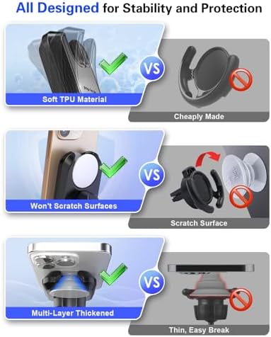 Ultimate Pop-Tech Adjustable Car Phone Holder: Dashboard Mount for i Phone & Samsung with Wallet Compatibility – Hands-Free Navigation, Secure Grip, and Effortless Installation Elevate your driving experience with the Ultimate Pop-Tech Adjustable Car Phone Holder, expertly engineered for seamless integration into your vehicle. This state-of-the-art dashboard mount features a robust sticky adhesive, ensuring your phone remains securely in place while accommodating thick wallet grips and card holders. Ideal for users who prioritize convenience, this holder provides easy access to your device, minimizing distractions while driving. Designed for optimal viewing angles, this versatile accessory is compatible with i Phone, Samsung, and a wide range of smartphones. Enjoy hassle-free installation with no tools required, allowing you to effortlessly enhance your vehicle setup. Crafted from premium materials, the Ultimate Pop-Tech Car Phone Holder offers durability and style, making it a must-have for every road warrior seeking safety and functionality. Experience hands-free navigation and communication, whether on your daily commute or an exciting road trip.