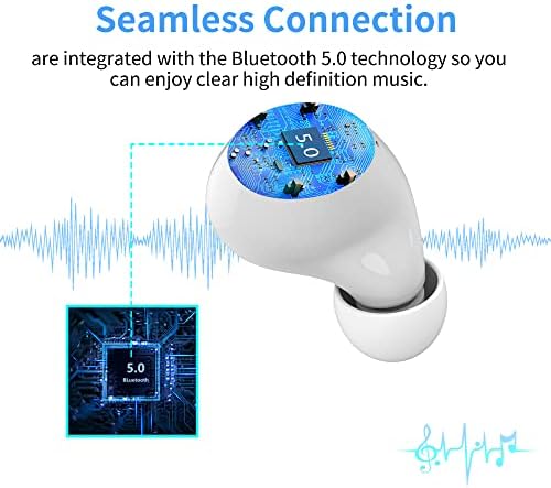 Adorable Kids’ Wireless Earbuds with Bluetooth 5.0 – Waterproof Sport Stereo Earphones for Seamless Connectivity and Enhanced Audio Experience – Perfect for Music, Gaming, and Learning on i Phone/Android – Fun, Durable Design with Noise Reduction and Built-in Mic