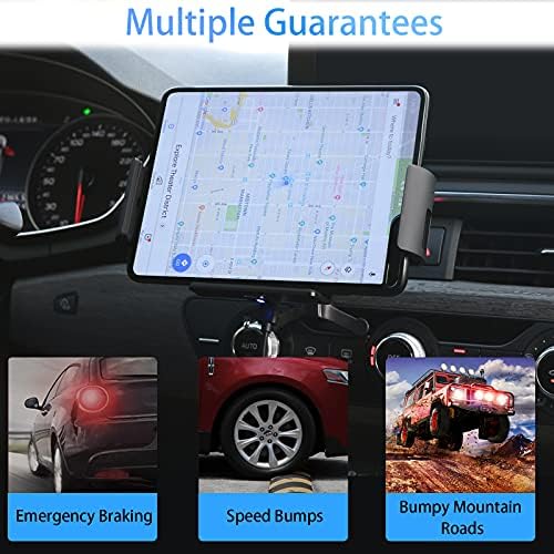 Fast Wireless Car Charger Mount with Auto-Clamping Mechanism for i Phone 16/15/14/13/12 and Galaxy S25/S24/S23/S22/Note20 – 15 W Quick Charge, Adjustable Air Vent Holder, Safe Charging with Over-Temperature and Short-Circuit Protection, Perfect for Hands-Free Navigation and Calls