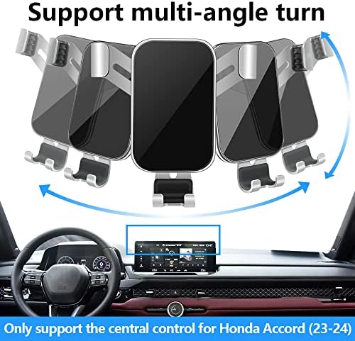 Enhanced Car Phone Holder for Honda Accord 2008-2012 – Secure Smartphone Mounting for Safe Navigation and Hands-Free Calls – Compatible with LX, LX-P, SE, EX, EX-L, and LX-S Models – Durable Vent Cradle with Adjustable Design for Optimal Convenience – Elevate Your Driving Experience with This Essential Auto Interior Accessory