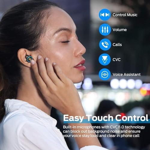 Unleash Superior Sound Quality with Monster Clarity 101 Plus Air Links Wireless Earbuds – Advanced Bluetooth 5.0 In-Ear Headphones with Immersive Deep Bass, Built-in Microphone for Effortless Calls, Ergonomic Comfort Fit for Extended Use, and Durable Water-Resistant Design Ideal for Active Lifestyles – Compact Charging Case for Ultimate Portability and Device Versatility