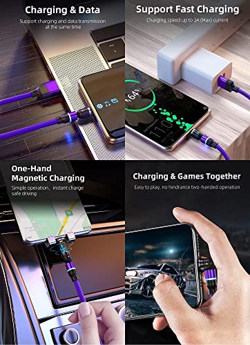 Raosky 9-Pack Magnetic Charging Tips – 5 Pin i Product Connectors for Enhanced Compatibility and Rapid Charging – Effortless Connection, Portable Design, Perfect for Home and Travel – Upgrade Your Charging Experience with Durable, Lightweight Tips
