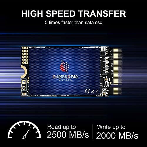 Transform Your PC with GAMERKING 64 GB SATA III Internal SSD – Unleash Blazing Fast 6 Gb/s Transfer Speeds for Superior Performance and Reliability in Laptops and Desktops – Compact 7 mm Design for Optimal Space Efficiency and Seamless Upgrades
