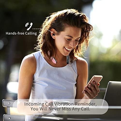 Premium Foldable Bluetooth Headphones – Wireless Neckband Headset with Retractable Earbuds, Noise Cancelling Technology for Sports & Exercise (Gold) – Ultimate Comfort and Seamless Connectivity with Stylish Carrying Case