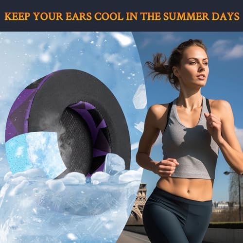 Upgrade Your Gaming Experience with SOULWIT Cooling Gel Ear Pads for Corsair Virtuoso RGB Wireless XT SE – Premium Noise Isolation Cushions for Enhanced Comfort and Performance, Ergonomically Designed for Long Sessions, Easy Installation, Sleek Black Finish