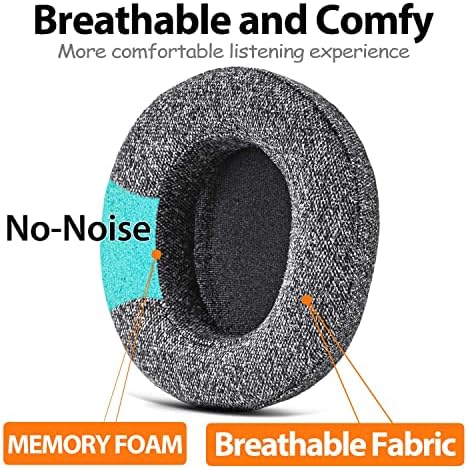 Upgrade Your Audio Experience with TRANSTEK’s Premium Velour Earpads for Arctis Nova Pro Wired Headset – Exceptional Comfort & Enhanced Sound Isolation for Gamers & Audiophiles – Durable, Easy-to-Install Replacement Cushions Perfectly Compatible with Wired Models