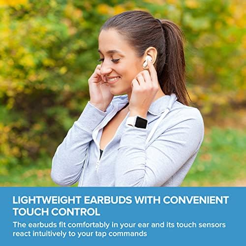 Creative Zen Air Lightweight True Wireless Earbuds – Premium Sound with Active Noise Cancellation, IPX4 Sweatproof Protection, 24-Hour Battery Life, and Advanced Bluetooth 5.0 Connectivity for Ultimate Listening Freedom and Comfort