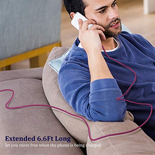 Excgood 6-Pack Right Angle USB Type C Cables – Fast Charging Braided Cord for i Phone 16/15 & Android Devices – 90-Degree Connector for Ultimate Comfort and Efficient Power Delivery – Durable and Tangle-Free Solution for Gaming, Data Transfer, and Everyday Use