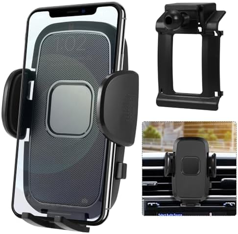 Toyota 4 Runner Cell Phone Holder Mount (2010-2024) – Adjustable Air Vent & Dashboard Phone Cradle for 4.0″-7.0″ Devices – Enhanced Safety and Hands-Free Navigation Accessory – 360-Degree Rotation for Optimal Viewing Angles – Durable Construction for Everyday Use