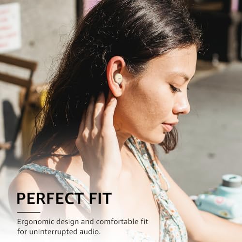 TOZO A1 Wireless Earbuds – Bluetooth 5.3 Lightweight IPX5 Waterproof Earphones with Dual Mic for AI Calls, Immersive Sound Experience, Customizable 32 EQ Presets via App, Ergonomic Fit & Portable Charging Case for Active Lifestyles