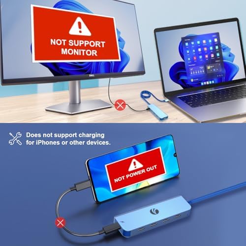 Unlock Ultimate Connectivity with the VCOM 10 Gbps USB C Hub: 5-Port Multiport Adapter Featuring 100 W Power Delivery for Lightning-Fast Charging and Data Transfer – Perfectly Designed for Mac Book Pro, Surface Pro, Dell, and HP Users – Ideal Portable Solution for Busy Professionals on the Move