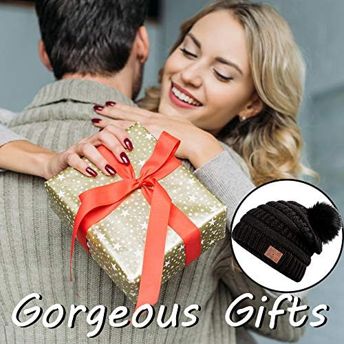 Stay Warm and Tune In: Bluetooth V5.0 Music Beanie for Hands-Free Winter Adventures, Cozy Comfort, and Stylish Outdoor Listening – Perfect Unisex Cap for Active Lifestyles