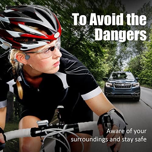 Ultra-Lightweight Bone Conduction Bluetooth Headphones – Waterproof Open-Ear Design for Enhanced Awareness and Comfort – Ideal for Sports, Workouts, and Hands-Free Calls with Crystal Clear Audio – Multi-Device Connectivity and Durable Performance for Active Lifestyles