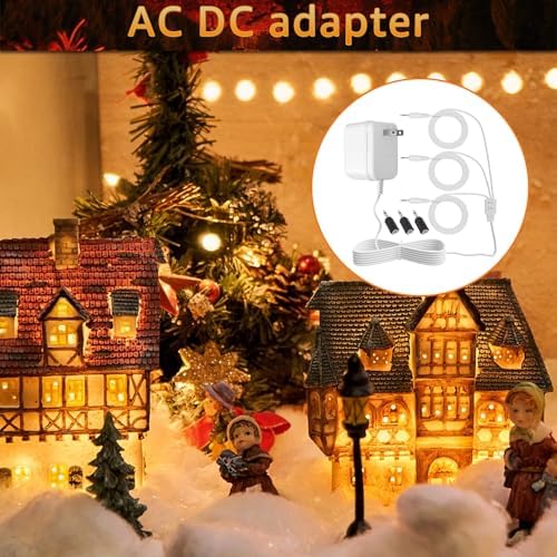 Transform Your Holiday Displays with the LCMLA 3 V AC/DC Power Adapter – Quick Charging, Durable Design, and Effortless Power for Department 56 Snow Village Accessories