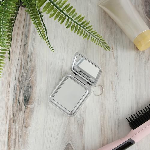 Limitless Innovations Silver Touch Light: 4,000 m Ah Power Bank & Compact Mirror Combo for On-the-Go Charging and Makeup Perfection – Sleek, Portable, and Versatile LED Purse Light for Effortless Touch-Ups and Enhanced Device Compatibility