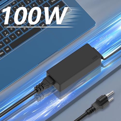 Ultra-Fast 100 W USB-C Power Adapter for Mac Book Pro, Dell, Lenovo, HP, and All USB-C Devices – Superior Charging Efficiency and Universal Compatibility for Laptops and Electronics – Safe, Reliable Power Delivery with Advanced Protection Technology – Ideal for Travel and Heavy Usage