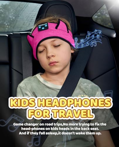 Ultimate Kids Bluetooth Headphones for Safe and Stylish Listening – Versatile Wired Playback Option with Volume Limiting Technology – Durable and Lightweight Design for Travel, School, and Home Use – Adjustable Headband for Customized Comfort – Compatible with Kindle, Tablets, and Cell Phones – Perfect for Boys and Girls