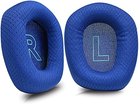 MOLGRIA Premium Replacement Ear Pads for Logitech G733 Wireless Gaming Headset – Superior Comfort & Sound Isolation in Sleek Silver Design, Effortless Installation and Long-lasting Durability for Enhanced Gaming Experience