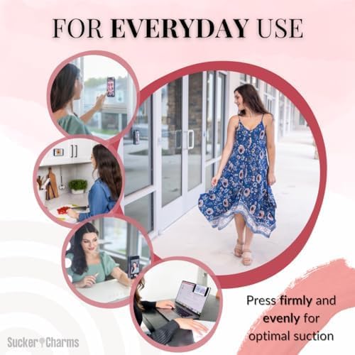 Lavender Fizz Silicone Phone Mount – Versatile Hands-Free Suction Holder for i Phone & Android – Ideal Tik Tok Filming & Video Call Accessory – Secure, Removable Grip for Effortless Mobile Use – Stylish & Functional Design for On-the-Go Convenience