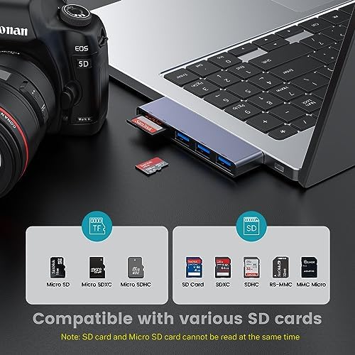 Enhance Your Digital Workspace with Fidioto USB Hub 2 Pack – Versatile 4-Port Adapter for Laptops & Macs, Featuring 1 Ultra-Fast USB 3.0 Port and 3 USB 2.0 Ports for Effortless Device Connectivity and Data Transfer, Ideal for Busy Professionals and Students on the Move