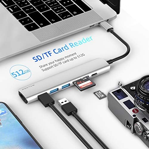 Transform Your Connectivity with the WALNEW 7-in-1 USB C Hub – 4 K HDMI Adapter, 100 W Power Delivery, and High-Speed Data Ports for Mac Book Pro, i Pad 10, Dell XPS & More – Ultimate Multiport Solution for Professionals and Creatives!