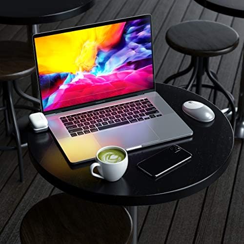 Satechi USB-C Wireless Charging Dock for Air Pods Pro & 3/2/1 – Fast, Sleek Charging Station Enhancing Your Workspace – Durable & Lightweight Design for Home, Office, and Travel Use – Effortlessly Power Your Earbuds with Style and Ease