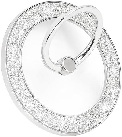 LIZIMANDU Mag Safe Magnetic Phone Holder – Rose Gold Finger Ring Stand for i Phone 15 Pro Max/Plus and Compatible Smartphones – Stylish Grip with 360-Degree Rotation, Effortless Installation, Wireless Charging Ready, Durable Accessory for Everyday Functionality and Fashion