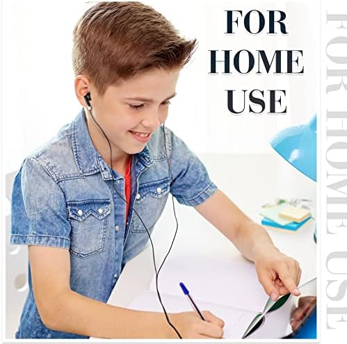 Bulk Konohan 100-Piece Earbuds – Individually Packaged 3.5 mm Headphones for Educational Settings – Lightweight, Durable Student Earphones Designed for Comfort in Classrooms, Libraries, and Learning Environments – Hygienic Black Design for Extended Use and Enhanced Focus