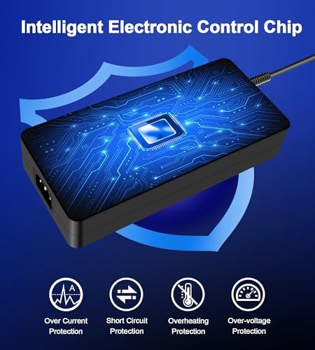 Ultra-Fast 180 W MSI Laptop Charger – Essential Power Adapter for GF, GS, GE & GL Series – Compact Design for On-the-Go Gaming – Enhanced Compatibility & Safety Features for Uninterrupted Performance