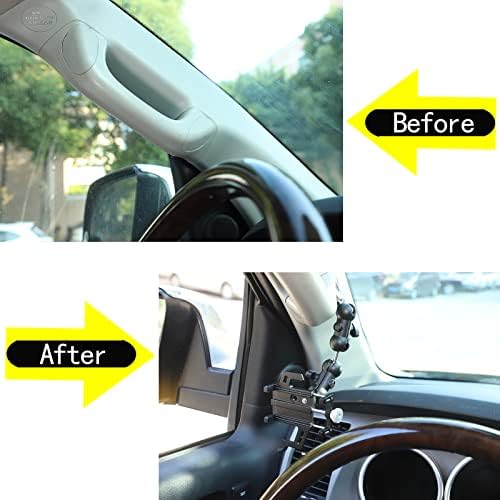 Transform Your Driving Experience with the Ultimate Car Phone Mount for Toyota Tundra & Sequoia (2007-2013) – Secure Dash Clip Holder for All Smartphones, Enhanced Stability & 360-Degree Rotation for Safe Navigation, Effortless Installation, and Sleek Design for Modern Interiors – Elevate Functionality and Safety on Every Drive