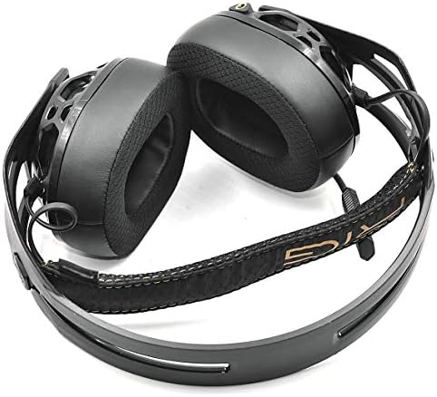 Elevate Your Gaming Experience with RIG 500 Replacement Ear Pads – Premium Leatherette Earpads for Plantronics RIG500 PRO, PRO HX, and PRO HC Headsets – Ultimate Comfort, Superior Sound Isolation, Easy Installation, and Durable Design for Extended Play Sessions