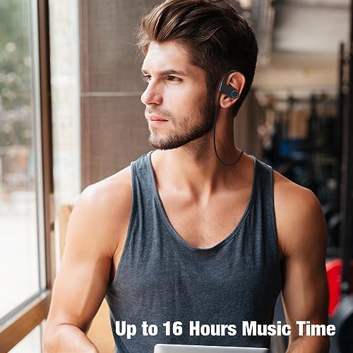 Boean Bluetooth 5.3 Wireless Earbuds – IPX7 Waterproof Running Headphones with 16 Hours Battery Life, Immersive Stereo Sound Isolation, and Enhanced Device Compatibility for Workout Enthusiasts and Active Lifestyles
