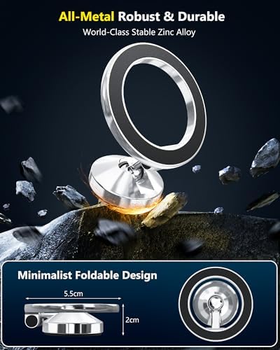 Elevate Your Drive with the NTMY CD Slot Phone Mount – One-Hand Operation, Universal Compatibility for i Phone & Android, Hands-Free Access for Navigation & Calls, Durable Design with 360-Degree Rotation, Perfect Car Accessory for Safer Driving Experience