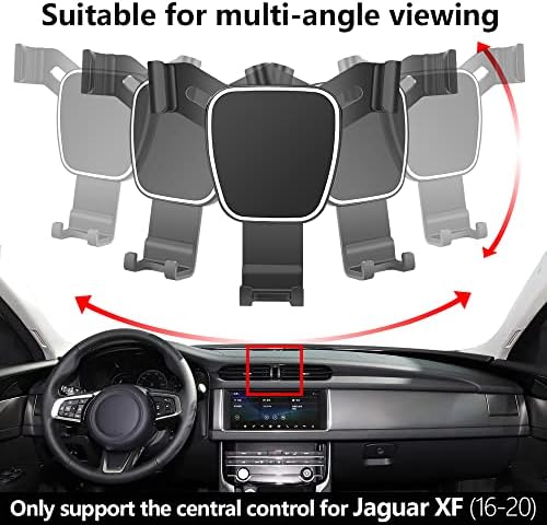 Jaguar F-PACE 2017-2020 Custom Car Phone Holder – Premium Adjustable Air Vent Mount for Secure Smartphone Navigation and Hands-Free Operation, Sleek Interior Accessory for Enhanced Driving Experience