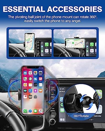 Autorder 360-Degree Rotating Car Phone Holder for Toyota Corolla 2019-2025 & Corolla Cross 2022-2025 – Hands-Free Air Vent Mount for Optimal Navigation & Communication – Durable & Sleek Design for Enhanced Driving Safety and Convenience