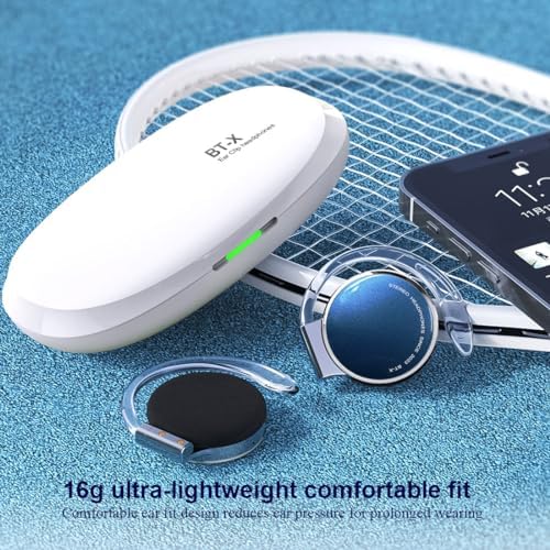 Premium Open-Ear Bluetooth Headphones V5.3 – Secure Fit Sports Audio with Advanced Noise Cancellation, Long Battery Life, and Universal Compatibility for Fitness, Commuting, and Everyday Use
