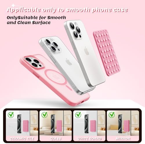 Transform Your Content Creation with the Ultimate Magnetic Phone Mount for Mag Safe Cases – Versatile Silicone Holder for i Phone & Android, Perfect for Selfies, Vlogging, and Shower Streaming – Trendy Light Blue Accessory for Tik Tok Creators and Influencers Seeking Effortless Hands-Free Use