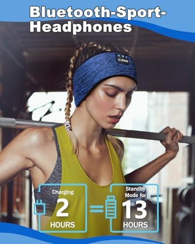 Revolutionary Wireless Sleep Headband with HD Sound: Ultimate Comfort Bluetooth Earphones for Relaxation, Fitness, and Travel – Sweat-Resistant Eye Mask for Active Lifestyles and All-Night Use