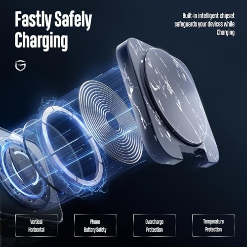 Revolutionary 3-in-1 Fast Wireless Charging Station – Magnetic & Foldable for Seamless Charging of i Phone 16/15/14/13/12/Pro/Max, Apple Watch 9/8/7/6/5/4/3/SE, and Air Pods 3/2/Pro – Compact, Portable, and Efficient 5 W Power Solution for the Modern User