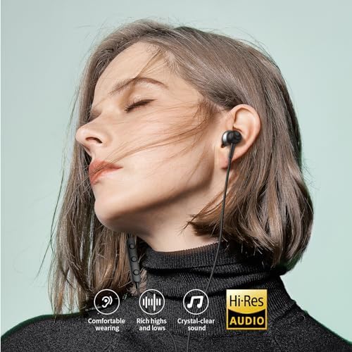 Discover Unmatched Sound with USB C Wired Earbuds – Premium Noise Cancelling Earphones for Samsung S24, S23 Ultra, and i Phone 16 Pro Max – Enhanced Microphone, Convenient Volume Control, and Magnetic Design for Ultimate Portability and Crystal-Clear Audio Quality Across All Devices