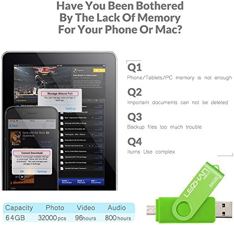 Unlock Ultimate Storage with LEIZHAN 128 GB OTG Flash Drive – Fast USB 2.0 Micro Pendrive for Android Devices, Perfect for Samsung Galaxy, Xiaomi, LG, Sony, One Plus, HTC, and Meizu – Reliable, Portable Memory Solution for Photos, Videos, and Documents