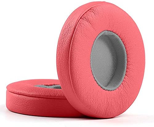 Upgrade Your Beats: Vibrant Pink & Psychedelic Red Replacement Earpads for Solo 2.0/3.0 Wireless Headphones – Exceptional Comfort, Enhanced Sound Isolation, Easy Installation, and Durable Design for Ultimate Listening Experience