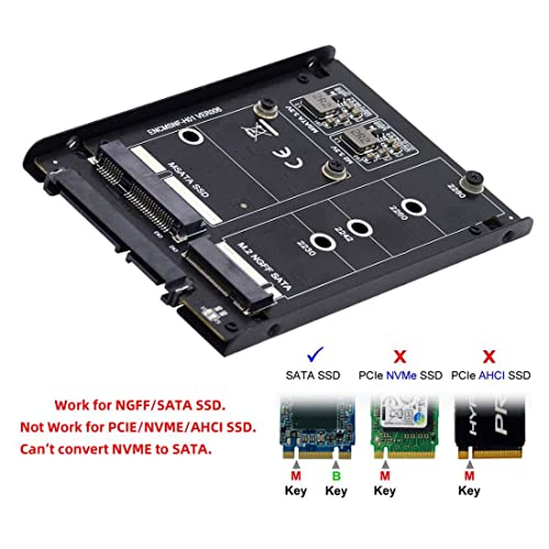 Chenyang Dual Function MSATA SSD JBOD Adapter with USB C 2.5″ Hard Drive Enclosure – Unmatched Speed and Versatility for Enhanced Storage Solutions