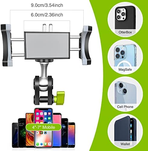 Universal 360° Rotating Suction Cup Phone Mount for Car – Adjustable Dashboard Holder for Enhanced Navigation & Safety (Black) – Optimized for All Smartphone Models